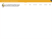 Tablet Screenshot of lunadavistadesign.com